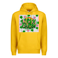 Lemon lucky charm st patricks day Premium Hoodie - FaDigitalArtStudio