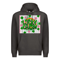 Smoke lucky charm st patricks day Premium Hoodie - FaDigitalArtStudio