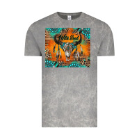 Cloud Rock wild soul boho bull skull Vintage Tee - RanaPortraitStore
