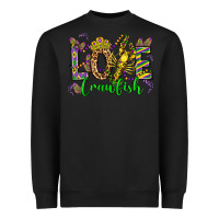 Black love crawfish mardi gras olivia Heavyweight Sweatshirt - OliviaCreatesArt