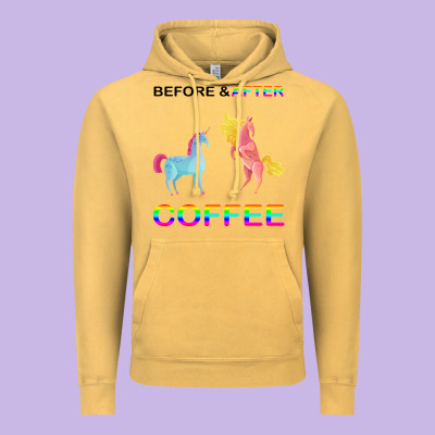 Before After Coffee Vintage Hoodie Designed By Bettercallsaul