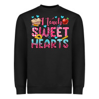 Black i teach sweet hearts olivia Heavyweight Sweatshirt - OliviaCreatesArt