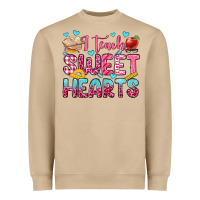 Mushroom i teach sweet hearts olivia Heavyweight Sweatshirt - OliviaCreatesArt