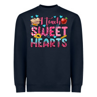 Navy i teach sweet hearts olivia Heavyweight Sweatshirt - OliviaCreatesArt