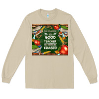 Mushroom good teacher Long Sleeve Tee - TumblerDesignByShophia