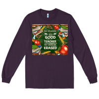 Plum good teacher Long Sleeve Tee - TumblerDesignByShophia