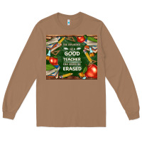 Toasted Coconut good teacher Long Sleeve Tee - TumblerDesignByShophia