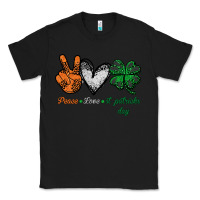 Black peace love st patrick's day Classic Tee - Bettercallsaul