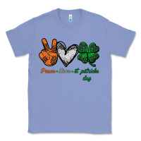 Colony Blue peace love st patrick's day Classic Tee - Bettercallsaul