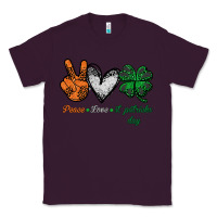 Plum peace love st patrick's day Classic Tee - Bettercallsaul