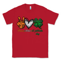 Red peace love st patrick's day Classic Tee - Bettercallsaul