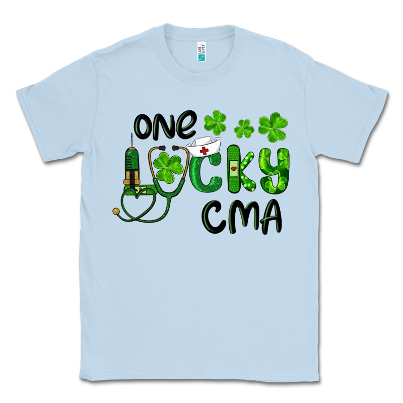 One Lucky Certified Medical Assistant Cma Classic Tee by RanaPortraitStore | Teevron