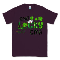Plum one lucky certified medical assistant cma Classic Tee - RanaPortraitStore
