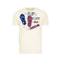 Vintage Arctic Flip Flops and Freedom Vintage Tee - Bettercallsaul