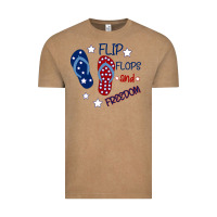 Vintage Coffee Flip Flops and Freedom Vintage Tee - Bettercallsaul