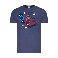 Vintage Denim Flip Flops and Freedom Vintage Tee - Bettercallsaul