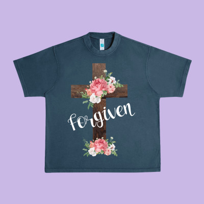 Forgiven Urban Heavy Tee Designed By Bettercallsaul