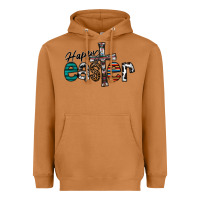 Meerkat Happy Easter Heavyweight Hoodie - CowhideDigitalArt