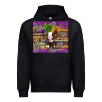 Black mardi gras cow Urban Hoodie - Artiststas