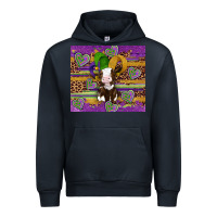 Navy mardi gras cow Urban Hoodie - Artiststas