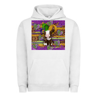 Pigment Lunar Rock mardi gras cow Urban Hoodie - Artiststas