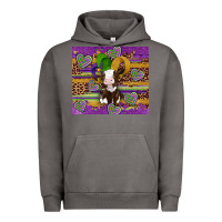 Pigment Tornado mardi gras cow Urban Hoodie - Artiststas