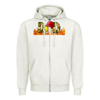 Baseball And Softball Dad Libbey Glass Zipper Hoodie | Teevron