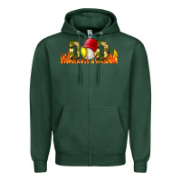 Sports Green Baseball And Softball Dad Libbey Glass Zipper Hoodie - BundleAndBundleShop