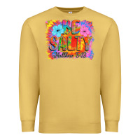 Antique Gold Be Salty Premium Sweatshirt - CowhideDigitalArt