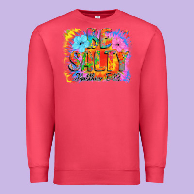 Be Salty Premium Sweatshirt Designed By Cowhidedigitalart