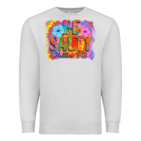Dove Grey Be Salty Premium Sweatshirt - CowhideDigitalArt