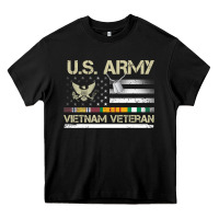 Black Vietnam Veteran Shirt US Army Veteran Day Women Me Heavy Core Tee - tuanDangUi