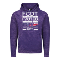 Cloud Purple hell yeah i voted trump and will do it again 2020 Vintage Hoodie - Bettercallsaul