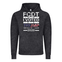 Vintage Black hell yeah i voted trump and will do it again 2020 Vintage Hoodie - Bettercallsaul