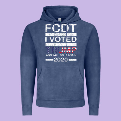 Hell Yeah I Voted Trump And Will Do It Again 2020 Vintage Hoodie Designed By Bettercallsaul