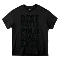 Black Best Coach Ever And Bought Me This Water Polo Coac Heavy Core Tee - tuanDangUi