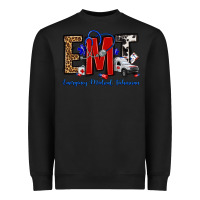 Black emt emergency medical technician Heavyweight Sweatshirt - OliviaCreatesArt