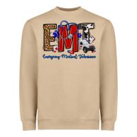 Mushroom emt emergency medical technician Heavyweight Sweatshirt - OliviaCreatesArt