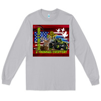 Moon Dust hunting fishing & farming everyday Long Sleeve Tee - TumblerDesignByShophia