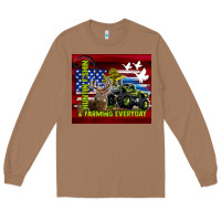 Toasted Coconut hunting fishing & farming everyday Long Sleeve Tee - TumblerDesignByShophia