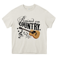 Raised On Country Country Life Country Music Lover Heavy Core Tee | Teevron