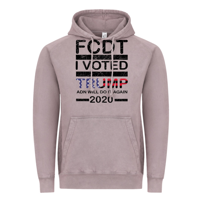 Hell Yeah I Voted Trump And Will Do It Again 2020 Vintage Hoodie by Bettercallsaul | Teevron