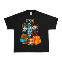 Black thankful cross Urban Heavy Tee - JahusDesignShop