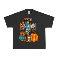 Pigment Black thankful cross Urban Heavy Tee - JahusDesignShop
