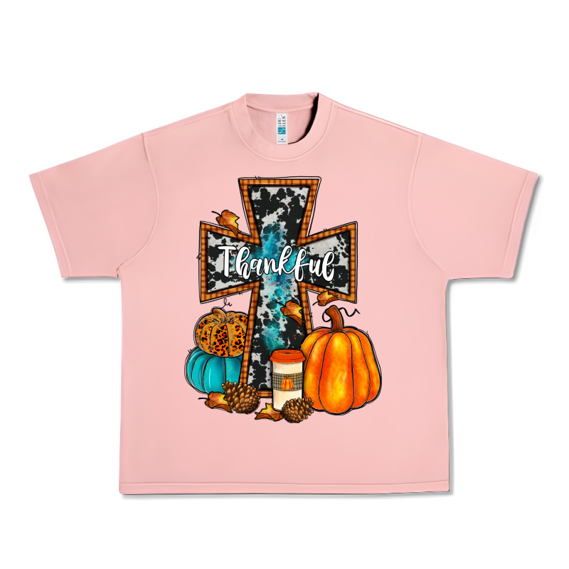 Thankful Cross Urban Heavy Tee by JahusDesignShop | Teevron