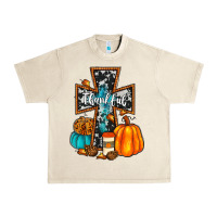 Sandshell thankful cross Urban Heavy Tee - JahusDesignShop