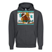 Smoke american football and butterfly mousepad Zipper Hoodie - BundleAndBundleShop