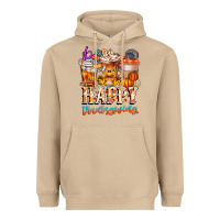 Mushroom happy thanksgiving Heavyweight Hoodie - CowhideDigitalArt