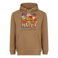 Toasted Coconut happy thanksgiving Heavyweight Hoodie - CowhideDigitalArt