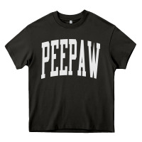 Asphalt peepaw grandpa new grandfather fathers Heavy Core Tee - tuanDangUi